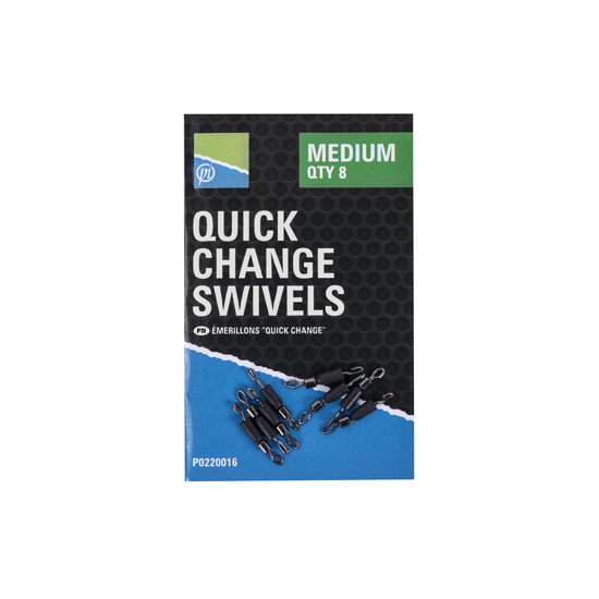 Vartej Preston - Diamond Eye Match Swivels - Size 12 Vartej Preston - Diamond Eye Match Swivels - Size 12